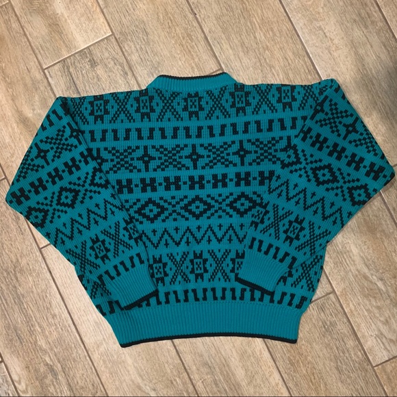 Vintage pattern sweater good condition - Picture 3 of 9